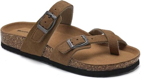 Torotto Boys Girls Girls with Cork Footbed Buckle القابل للتعديل in Kuwait