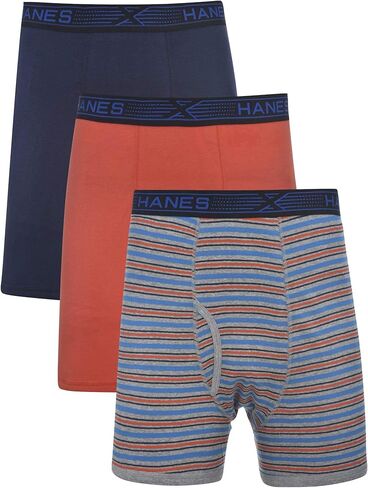 Hanes Ultimate Men's Sport X-Temp Comfort Boxer Boxer ، 4 عبوات in Kuwait