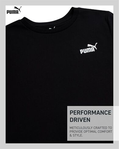 Puma Boys Shirt - Cotton Crewneck Short Sleeve Tirt Term for Boys with Logo (الأحجام: 8-20) in Saudi Arabia