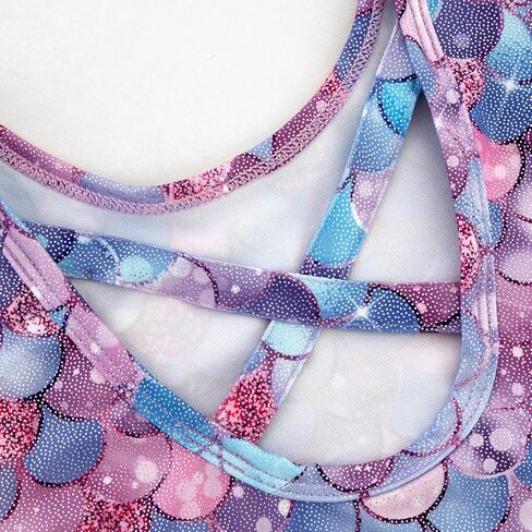 HOZIY Gymnastics Leotards for Girls with Shorts Biketards Dance Tumbling Outfits Matching Scrunchies 1-10 Years Old in Kuwait