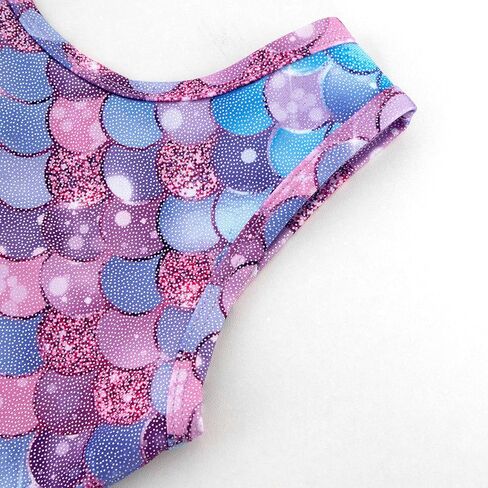 HOZIY Gymnastics Leotards for Girls with Shorts Biketards Dance Tumbling Outfits Matching Scrunchies 1-10 Years Old in Kuwait