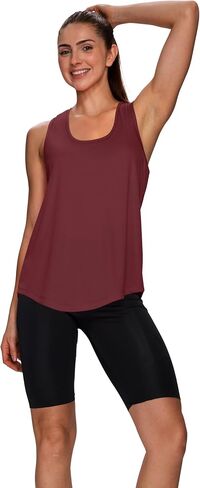 WIHOLL Workout Tops for Women Summer Athletic Tank Tops Sleeveless Shirts Beach Lightweight Gym Clothes in Saudi Arabia