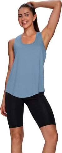 WIHOLL Workout Tops for Women Summer Athletic Tank Tops Sleeveless Shirts Beach Lightweight Gym Clothes in Saudi Arabia