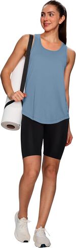 WIHOLL Workout Tops for Women Summer Athletic Tank Tops Sleeveless Shirts Beach Lightweight Gym Clothes in Saudi Arabia