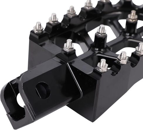 JFG Racing Dirt Bike Foot Pets ، Universal CNC Motorcycle Pit Pit Mini Bike Peets لـ KLX SSR TTR PW XR CRF 50 70 85 100 110 TAO TAO DB -X RFZ LIFAN KAYO - Black in Saudi Arabia