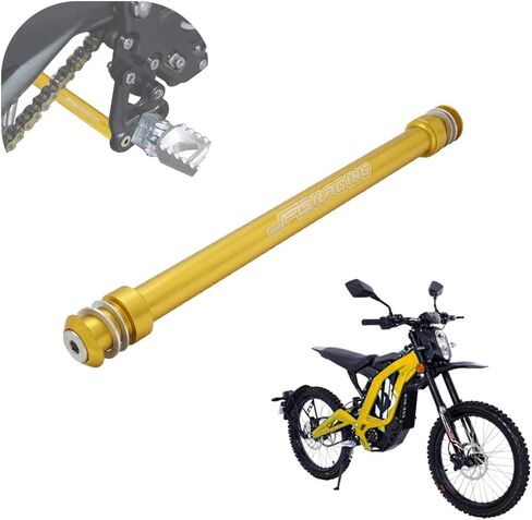 JFG RACING Foot Pegs Support Brace for Surron Light Bee,CNC 7075 Aluminum Bracket with Screws for Dirt Bike Sur Ron Light Bee X and S/X160/X260-Black in Kuwait