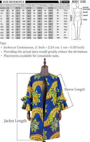 Dashiki African Clothes Women Outfits Ankara Print Long Jacket Double Layer Ruffles Sleeve Coat Customized Clothes in Saudi Arabia