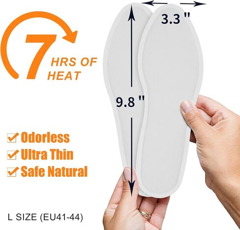 MR.ICE Toe & Insole Feet Warmers - Disposable, Air Activated, Long Lasting Hot Warmers in Kuwait