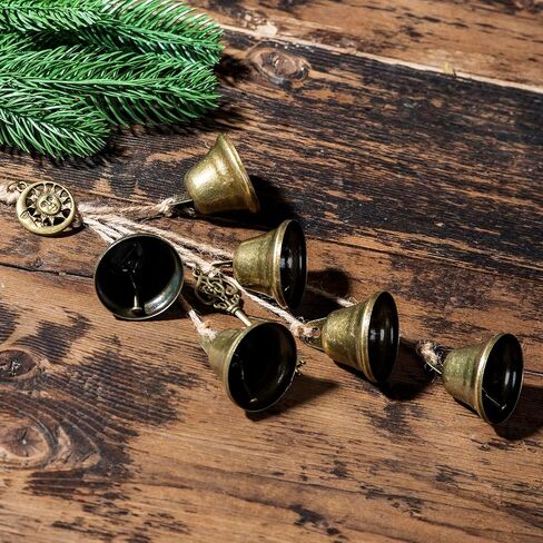 2PCS Witch Bells for Door Knob for Protection Witchcraft Bells Wiccan Magic Wind Chimes for Home Door Doorknob(Sun and Moon Charm) in Kuwait