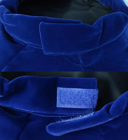 MyGradDay Doctoral Graduation Tam 8 Sides Doctorate Cap PhD Blue/Black Velvet with Gold Bullion Tassel in Kuwait