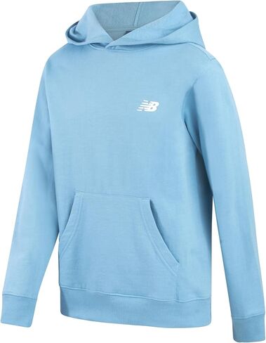 New Balance Boys' Athletic Hoodies - Performance Fleece Pullover Hoodie Sweatshirt with Stylish Back Graphic Print (8-20) in Kuwait