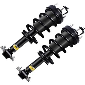 Pair Front Strut w/Magnetic Fit for 2015-2020 Cadillac Escalade ESV, for Chevy Suburban Tahoe Silverado, for GMC Yukon XL Sierra 1500 Complete Shock Absorber Assembly Replaces 84176631 84977478