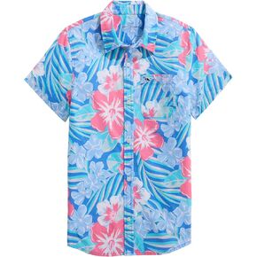 vineyard vines Boys Printed Short Sleeve Shirt