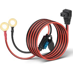 ANINA 12V DC COLL CABLE لثلاجة السيارات مع 14AWG O RININAL CARALAN CAR CARGER ACTRACHER