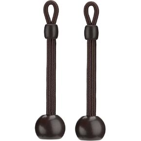 Universal Shade Bungee Tie Downs Replacement Parts,Compatible with Coolaroo Exterior Roller Shades,Outdoor Blinds(Sand,4 pcs)