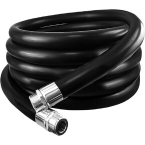 3/4 Inch NPT Fuel Transfer Hose, 20FT Farm Hose for Diesel, Gasoline, Kerosene & Biodiesel, 20 Feet Pump Tank Tube for Fuel Transfer