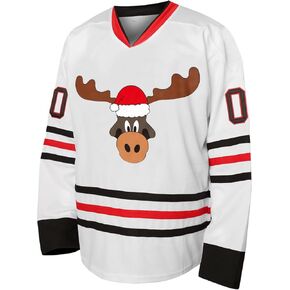 Mesospero Griswold Hockey Jersey Movie عيد الميلاد عطلة #00 قمصان الهوكي للرجال ، مثالية للهدايا والحفلات والهدايا التذكارية