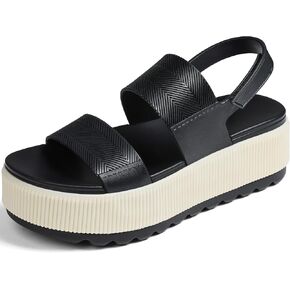 Lovee Cosee Platform Water Sandals for Women 2025 Chunky Wedge Lug Sole Open Toe Comfortable Waterproof Summer Walking Beach Vacation Essentials Dressy Trendy Shoes Resort Wear