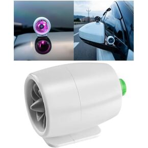 Mandark Car LED Strobe Light, Wind Powered Wireless Auto Warning Aviation Clearance Marker Light, Night Anti Collision Motorcycle Flashing Indicator Lamp, Universal for SUV Bicycle Truck (White)