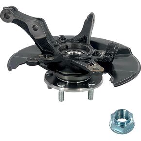 LK098 Front Right Steering Knuckle Wheel Hub Assembly Compatible with 2012-2016 Honda Civic 1.8L Replace 51211-TR3-Y00 51211-TR0-A00 Passenger Side
