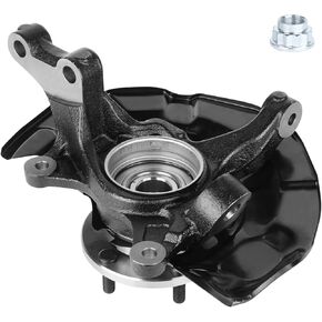 Front Right Steering Knuckle & Wheel Bearing Hub Assembly for Toyota Sienna 2004-2010, 698-424, 698424, 4321108010, 435020E030, 47781-08020, 90080-36193, Passenger Side