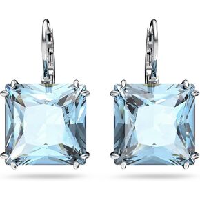 Pendientes de aro Swarovski 5619472 Millenia azul