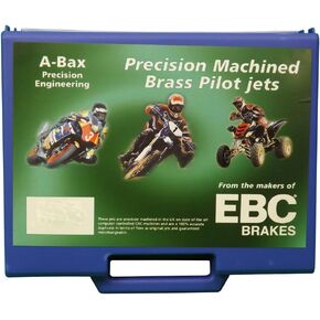 EBC Brakes KPJK01 19-Piece Pilot Jet Kit for Keihin 424-21 Carburetor
