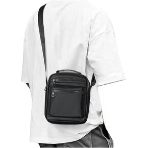 Crossbody Bag for Men, mini man purse,Travel Messenger Shoulder Bag for Men, Small Side Bags for Mens