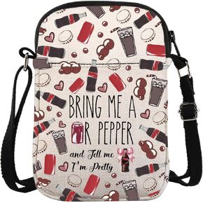 ZJXHPO Soda Crossbody Bag Soda Addict Messenger Bag Vodka Drinker Carry On Bag Soda Drinking Lover Gift Soda Addict Gift