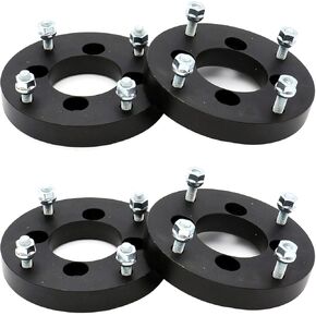 Hicks 4x110 to 4x137 فواصل العجلات 1 "محولات سميكة من العجلات 74 ملم المحور مع 10 × 1.25 ترصيع مناسبة لعام 1988-2000 هوندا فورستراكس 300 ، 1997-2004 هوندا فورمان 400 ، مجموعة من 4