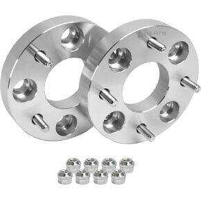 Rugged Front/Rear Wheel Spacer (1996-2017) (2020) Arctic Cat 250/300/400/500/Bearcat 454/TRV, Aluminum Alloy, Machine Pressed High Tensile Studs, Bolt Pattern:4x115mm;Thread:M10x1.25;Thickness:1.5"