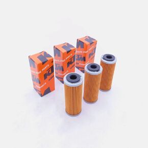 3 PK OEM KTM OIL FILTER 250 350 400 450 500 530 SX XCF SXF EXCF 77338005100