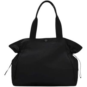 Lululemon Athletica Lululemon Side-Cinch Shopper Bag 18L (Black)