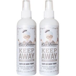 Keep Away Spray | Natural Lice Spray for Kids & Adults | Daily Lice Prevention with Refreshing Aromatherapy Defense, 8oz Bottle - Pack of 2