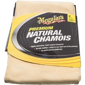 Meguiar's Super Thick Natural Chamois, 4' Square