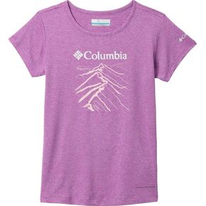 Columbia Girls' Tech Trail Short Sleeve Graphic Shirt