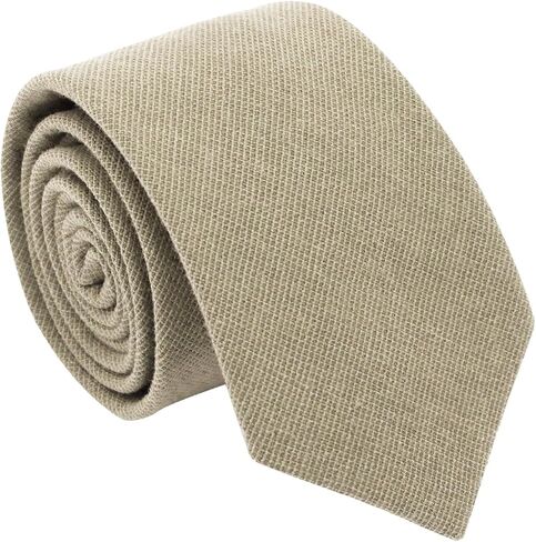 Mantieqingway 2.36'' Solid Color Boys Tie, Cotton Kids Tie Neckties for School Uniforms Party Graduation Wedding (8-12 Ages) in Saudi Arabia