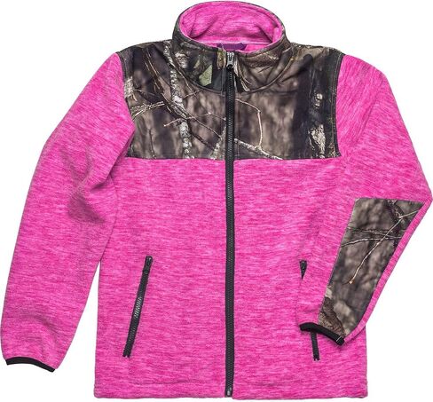 TrailCrest Children's Fleece Jacket Full Zip Mossy Oak Camo Patterns C-Max in Saudi Arabia