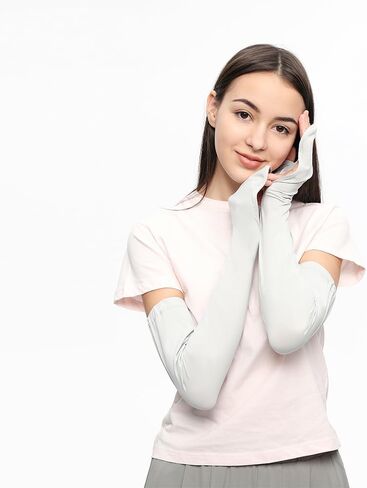 Cycling Sun Protection Arm Sleeves for Women UPF 50+ Summer Outdoor Cooling Long Gloves in Saudi Arabia