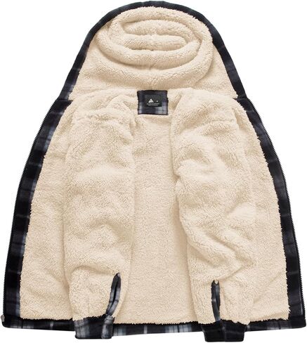 V Valanch Boys Flannel Jacket Fleece Fleece مبطنة بملابس من منقوش بملابس من أجل الأطفال in Kuwait