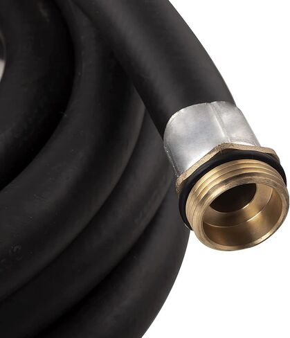 3/4 Inch NPT Fuel Transfer Hose, 20FT Farm Hose for Diesel, Gasoline, Kerosene & Biodiesel, 20 Feet Pump Tank Tube for Fuel Transfer in Kuwait