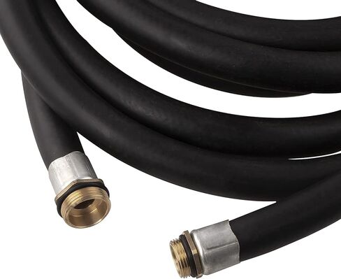 3/4 Inch NPT Fuel Transfer Hose, 20FT Farm Hose for Diesel, Gasoline, Kerosene & Biodiesel, 20 Feet Pump Tank Tube for Fuel Transfer in Kuwait
