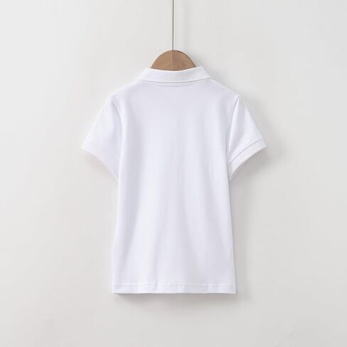 Girls Polo Shirt Short Sleeve Shirt for School Uniform Polo Shirts in Kuwait