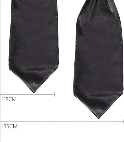Dan Smith Silk Cravat Tie For Wedding Famliy Shirt Cravat Scarves Pocket-Square Cuff Set in Saudi Arabia
