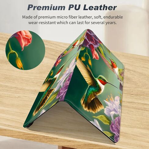 Checkbook Cover for Women & Men, RFID Check Book Cover PU Leather Checkbook Cover for Duplicate Checks, Checkbook Holder with Pen Holder & Elastic Strap for Personal Checkbook, Purple Butterfly Moon in Saudi Arabia