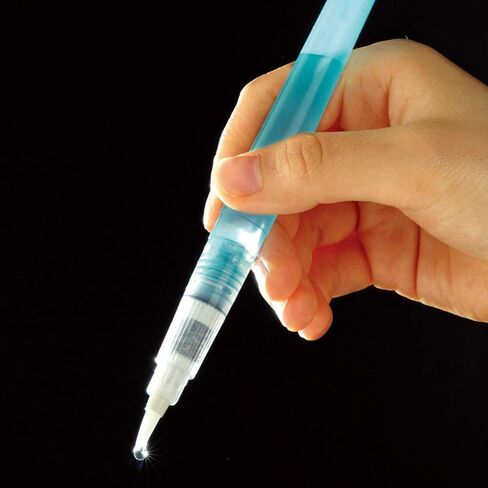 Kuretake Watercolor Brush Pen Long, 6 pcs Set, Water Brush Pen, Fude, Flat, Menso, Flexible Brush Tips Assorted, for Professional, Artists, Adult, Kids, Made in Japan in Kuwait