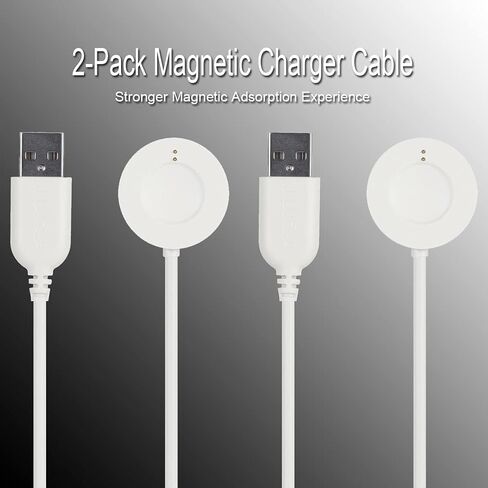 قاعدة شاحن JIUJOJA متوافقة مع Fossil Gen 4 Explorist HR/Venture HR/Sport، Gen 5 Garrett Hr/Carlyle/Julianna، Emporio Armani، Skagen falster 2، Misfit Vapor 2، Diesel Guard 2.5، ساعة ذكية in Kuwait