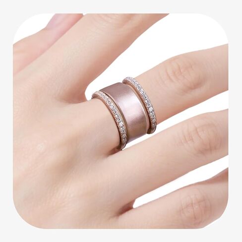 حلقات تكديس مقبولة مقبولة الذهب 14K من أجل حلقة Oura Gen 4/ Gen 3 ، 2 Pack Cubic Zirconia محاكاة Diamond Oura Ring Cack in Kuwait