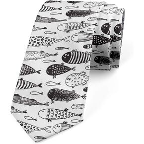 Ambesonne Multicolor Modern Men's Tie in Saudi Arabia