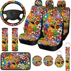 15 PCS COR COR COVERS CORPLES CAR COR COVERS COVER COVER COVER COVER COVER PALDS ARMREST PAD PAD CUPTERS MEALTORS MEAR MOVERS TRUCK SUV (DREAMCATCHER)